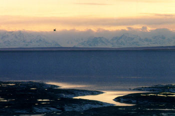 Anchorage sunset
