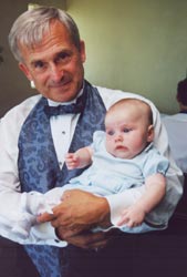 Olivia gets a boost from Grandpa