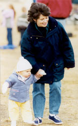 Olivia with Grandma