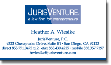 JurisVenture Business Card